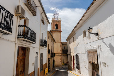 Castelló de rugat, beautiful village in valencia, spain.