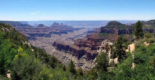 Panoramic view of landscape against sky