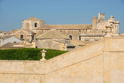 View of old building against sky