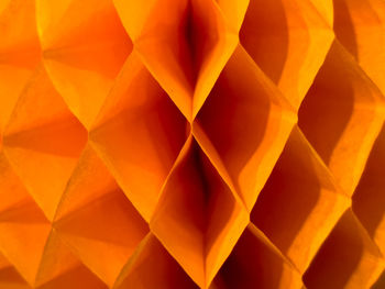 Full frame shot of orange paper