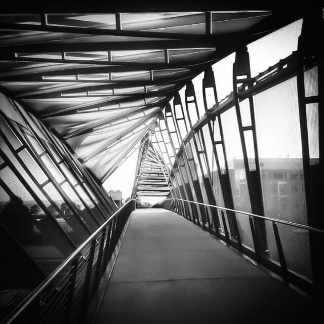 VIEW OF WALKWAY IN CITY