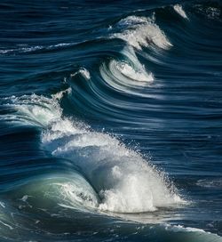 View of sea waves