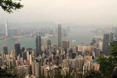 Aerial view of a city