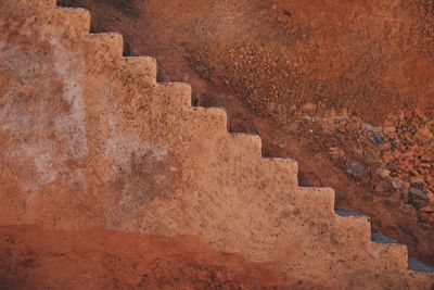 Full frame shot of weathered wall
