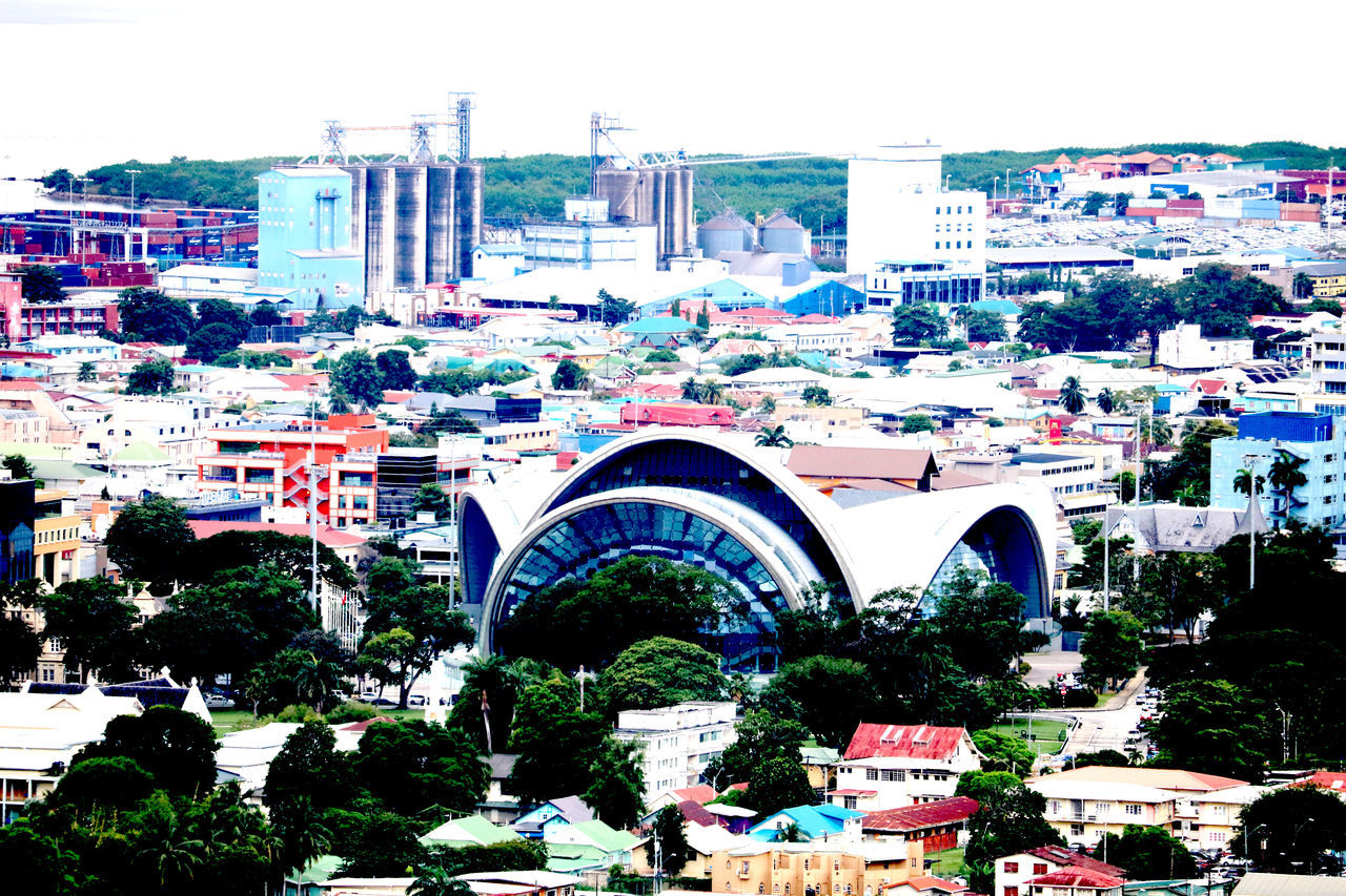 Port of Spain , Trinidad Capital View