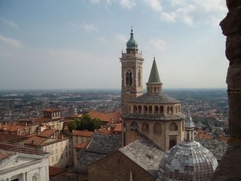 Basilica of santa maria maggiore against sky in city