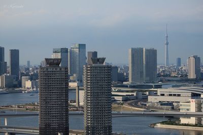 Skyscrapers in city