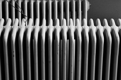 Old and rusty radiator