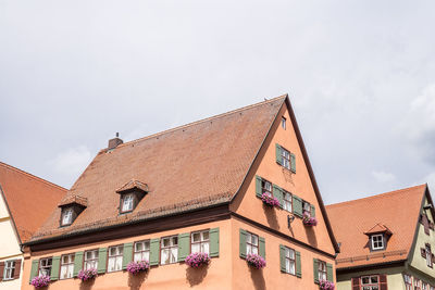 Low angle view of building against sky