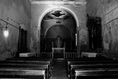 Interior of historic building