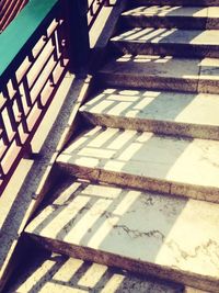 Staircase in building