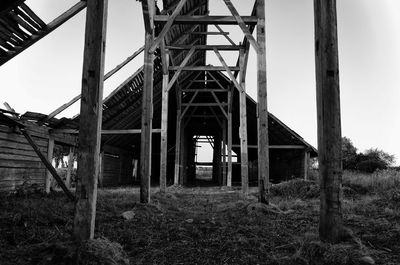 View of built structure against sky