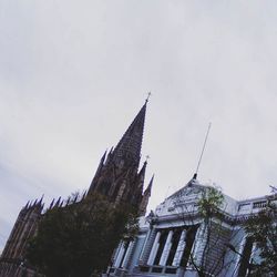 Low angle view of building against sky