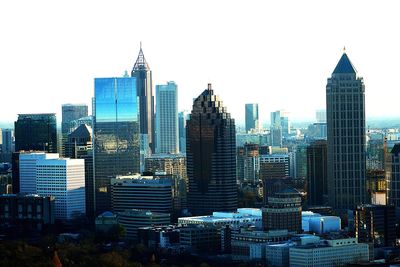 Skyscrapers in city