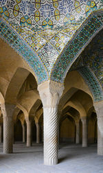 Corridor of historic building