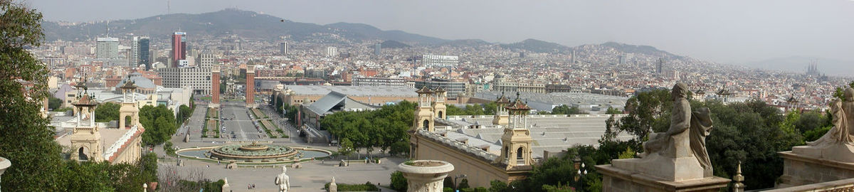 Panoramic view of cityscape