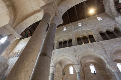 Low angle view of historical building