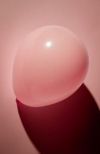 Close-up of pink balloon