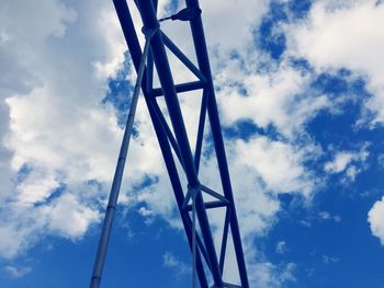 Low angle view of cloudy sky