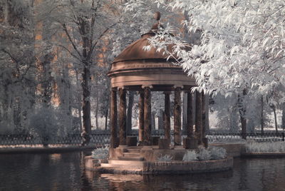 Gazebo in a building