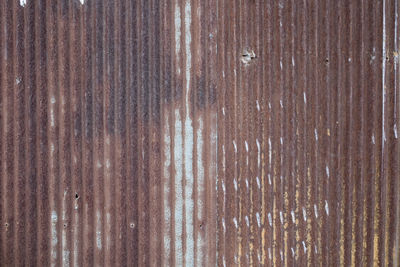 Full frame shot of wooden wall