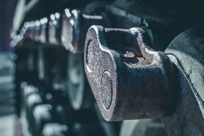 Close-up of rusty metal