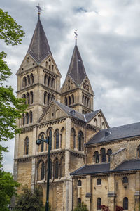 Low angle view of cathedral against sky