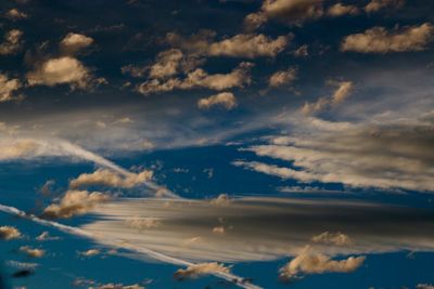 Scenic view of cloudy sky