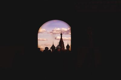 View of church