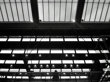 Low angle view of modern building