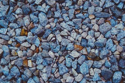 Full frame shot of cobblestone