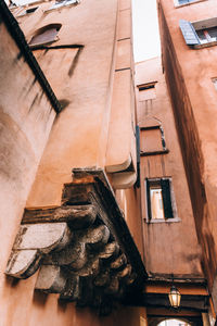 Low angle view of old building