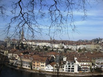 River with cityscape in background