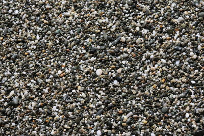 Full frame shot of pebbles