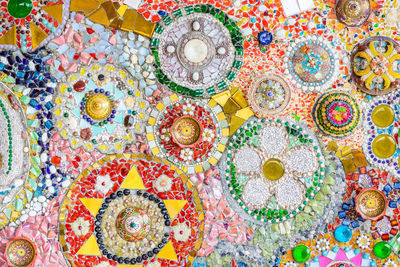 Full frame shot of multi colored pattern