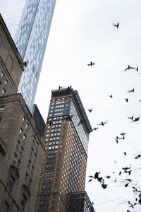 Low angle view of building against sky