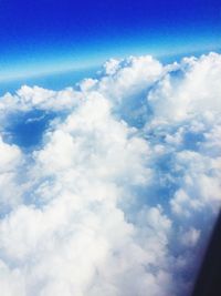 Low angle view of cloudy sky