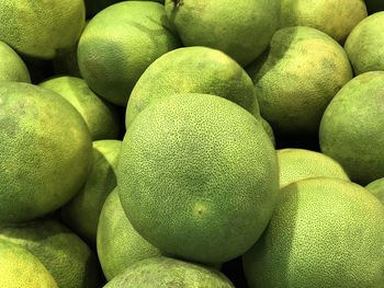 Full frame shot of fruits for sale in market