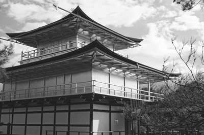 Low angle view of building against sky