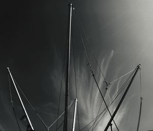 Sailboat in sea