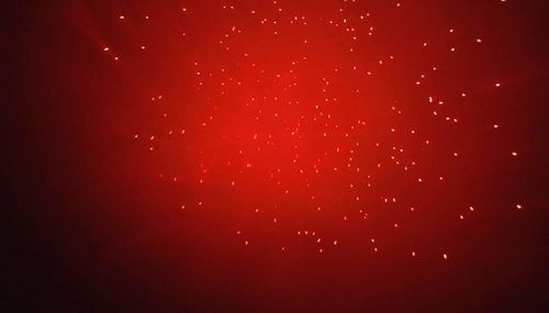 Full frame shot of red star field