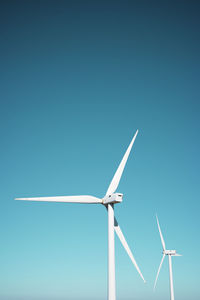 Windmills for electric power production in spain.