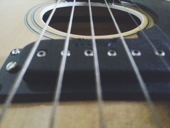 Close-up of guitar