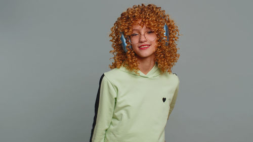 curly hair
