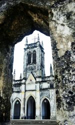 Low angle view of old building