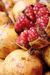 Close-up of strawberries