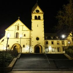Low angle view of church
