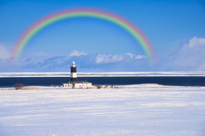 A snowy scene in eastern hokkaido