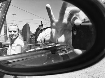 Close-up of woman in bikini