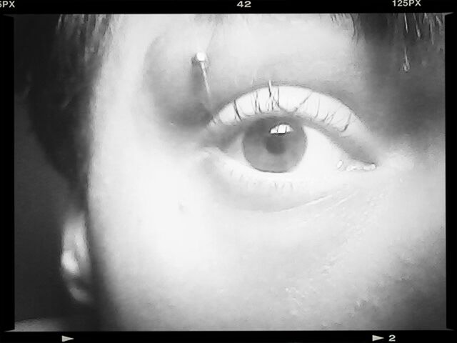 My beautiful eye and piercing